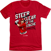 Spencer Steer Steer Clear red T-shirt In The Clutch